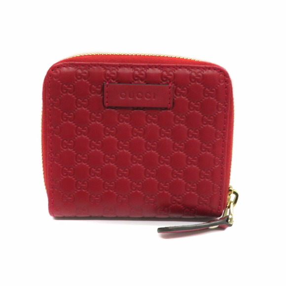 Gucci Leather GG Red Wallet - Picture 1 of 6